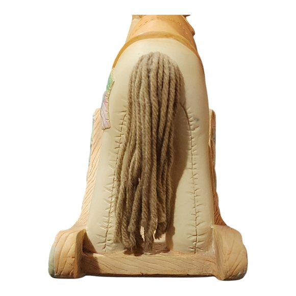 Cherished Teddies Rocking Horse  Figurine 628565 Missing Bear - Picture 3 of 16